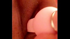Yellahbaby Playing with Her fat pussy Thumb