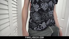 FamilyDick - Strict Stepdad Disciplines His Boy With Hard Dick Thumb