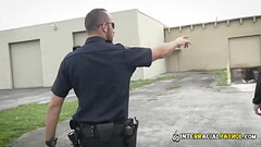 BLACK burglar pounded HARDCORE by ROUGH COPS Thumb