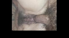 Tight hairy pussy of teen gets creampied Thumb