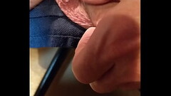 Tw.eedheads squeezes precum out of cock Thumb