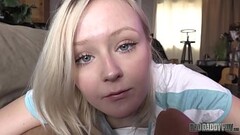 PETITE BLONDE TEEN GETS FUCKED BY HER - Featuring: Natalia Queen Thumb