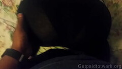 Playing With Her Yoga Pants Thumb