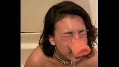 Piss Pig Bailey Wilder swallows Thumb