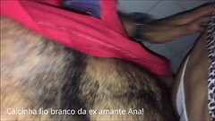 Cdzinha LimaSp  Dando com a calcinha fio branco da ex amante Ana para Roludo fa do Xvideo 15032019 Thumb