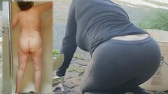 Curvy busty GILF works her sexy ass off Thumb