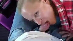 Hot bathroom sex with her thong Thumb