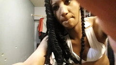 Baebeegurl gets fucked HARD by harder white cock Thumb
