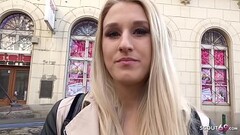 GERMAN SCOUT - Blonde Diane ANAL gefickt bei echten Casting Thumb