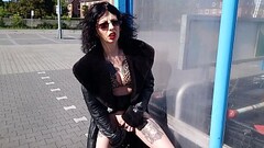 Lucy Ravenblood dildoing in public Thumb