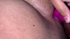 Wet pussy with toy Thumb
