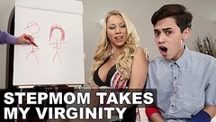 FILTHY FAMILY - Stepmom Katie Morgan Takes Juan El Caballo Loco'_s Virginity Thumb
