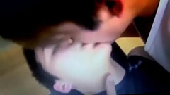 hot asian boys tongue and ear sucking, kissing Thumb