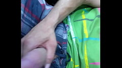Trying to get caught stroking my cock Thumb