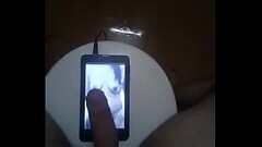 Indian housewife getting a cum tribute Thumb