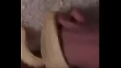 I play with the banana in secret Thumb