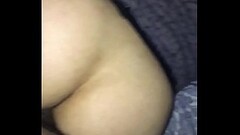 Bubble Butt Latina Tranny gets her hairy booty DICKED DOWN! Thumb