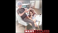 Girl friend gangbang doggystyle cartoon or comics Thumb