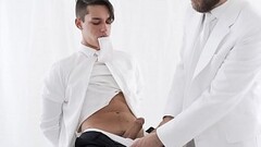 MormonBoyz - Handsome Priest Disciplines A Rebellious Missionary&rsquo_s Asshole Thumb
