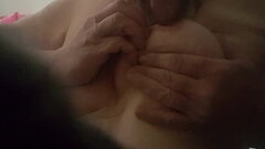 Licking my nipple Thumb