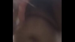 Squirting with my dildo Thumb