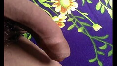 Pulling my teen foreskin Thumb