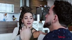 Jealous stepsister fucks me after GF leaves Thumb