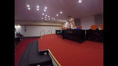 Lecci&oacute_n de sexo oral a una chica en una sala de conferencias a cargo de Pamela S&aacute_nchez Thumb