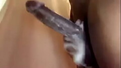 Cleaning my hard dick Thumb