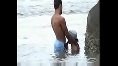 At The Beach Showing Amateur Couple Having Unsimulated Fucking Thumb