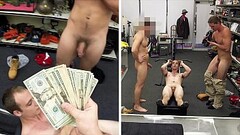 GAY PAWN - Fitness Trainer Gets Anal Banged By Two Employees Thumb