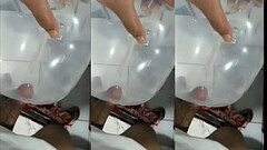 Fodendo o cu feito de camisinha! Thumb