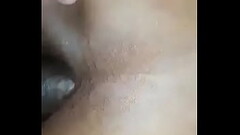 Black girl taking SMALL penis from behind Thumb