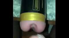 Anal Fleshlight Creamy Fuck Hot Amateur Thumb
