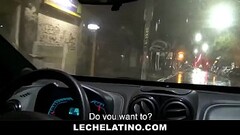 Young Latin Taxi Driver Takes RAW Cock And Sucks Thumb