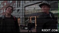 Schlong lances appealing brunette floosy Martina'_s muff Thumb