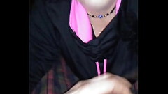 Late-night blowjob in the garage so we get caught by mom Thumb