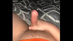 Jerking small cock Thumb