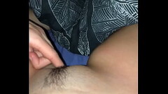 Finger wet pussy Thumb