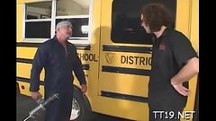 Naughty gives sexy blowjob and gets fucked hard Thumb