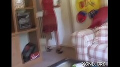 Nude gal stands for cock and delights with amateur sex Thumb