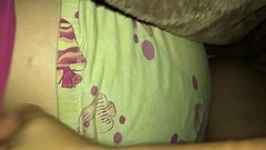 Pull my wife&rsquo_s pants and panties down to cum on her s. ass Thumb