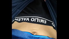 Jerking off guy on the bed Thumb