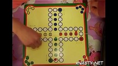 Her ravishing twat can barely take this hardcore pounding Thumb