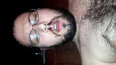 Massive self cumshot Thumb