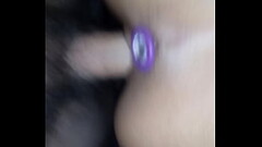 Pussy Slammed With Anal plug in Thumb
