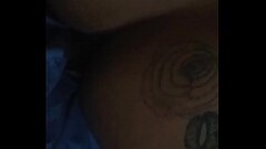 She cries as she cums says she feels my big dick in her tummy Thumb