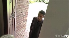 Black male escort joins to a mature couple Thumb
