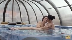 OLD4K. Naughty old lover dragged comely chick into sex full of lust Thumb