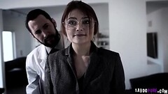 Nerdy teen Adria Rae wants to change her image so she went to a plastic surgeon and gets a free sex  Thumb